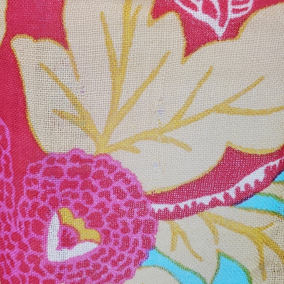 Spartina 449 Scarf Wrap Shawl Colorful Fringe 100% Australian Wool Art to Wear - Picture 11 of 17